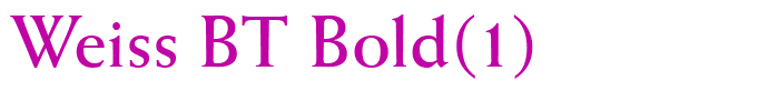 Weiss BT Bold(1)